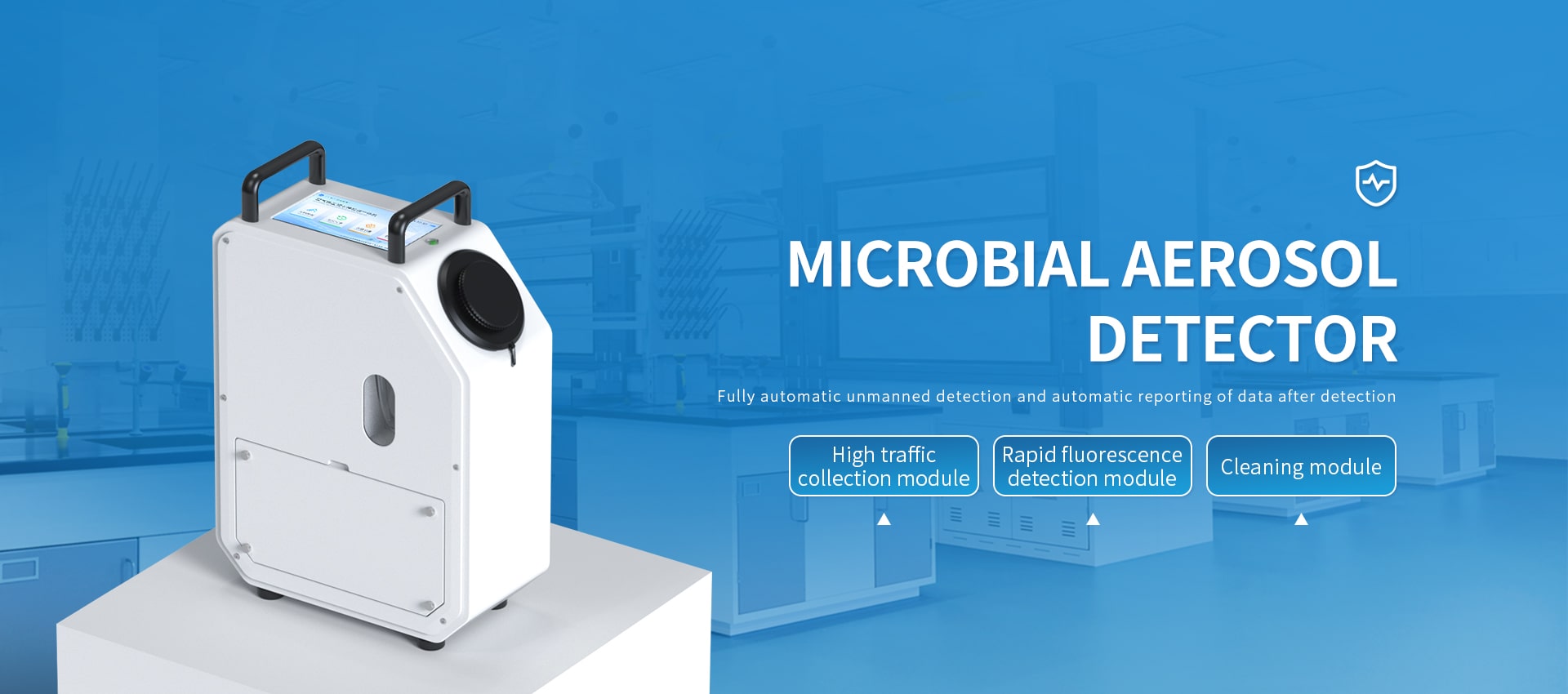Biological aerosol detector