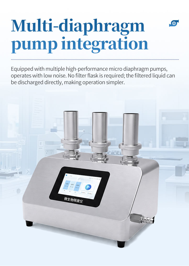 Disposable filter cup assembly for pharmaceutical water system microbial limit testing procedure