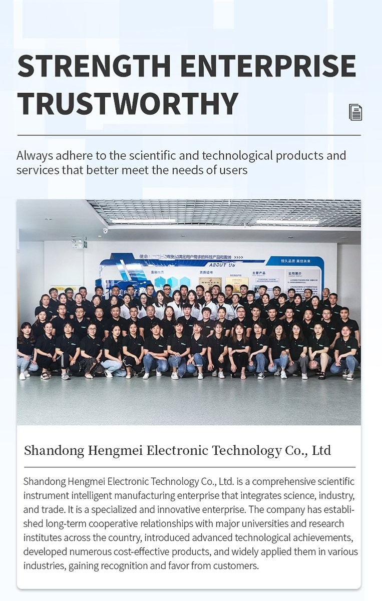 HM Instruments company and team presentation